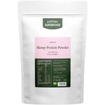 Organic Hemp Protein Powder 1kg Hemp Isolate 50% Protein Hemp Cold Pressed Hemp Seeds Powder a Keto Ingredient Certified Organic Kosher Vegan…