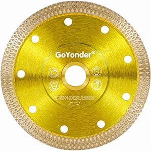 GoYonder 5" Super Thin Diamond Ceramic Saw Blade Porcelain Cutting Blade for Cutting Ceramic Or Porcelain Tile