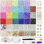 6000 PCS Clay Beads for Bracelet Ma