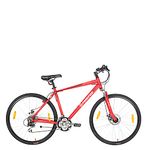 Firefox Bikes Unisex Road Runner Pro-D 21S Hybrid Cycle (Matt Red, Frame: 18 inch)