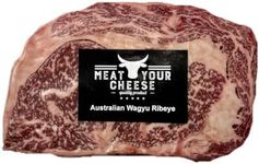 Australian Wagyu Ribeye Steak x 1 Pack of 14-16 oz - Australian Wagyu Quality and Exquisite taste Grass fed, grain finished, no added hormones