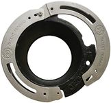 Toilet Flange Repair Kit - Works on 3" or 4" Cast Iron, PVC or ABS Toilet Flanges with Broken Bolt Rails