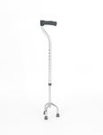 DAYS Adjustable Tripod Walking Stick, Rubber Tips for Stability, Comfortable Handle, Cane Provides Extra Support and Stability, Small, 69 cm- 94cm