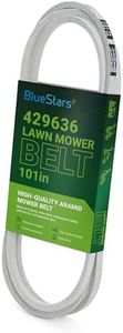 BlueStars 429636 197253 Lawn Mower Drive/Deck Belt - Fits for 42" Deck Craftsman Husqvarna AYP Poulan 532429636 532197253 598559101 592855001 PP19A42 YTA18542 | Aramid Cord | 101 inch