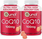 Qunol CoQ10 Gummies, CoQ10 100mg, D