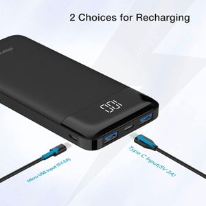 Charmast 10400mAh Portable Power Bank – Compact USB Charger