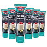 Dr. Oetker Madagascan Vanilla Bean Paste, Pod & Essence Substitute Used as flavouring Suitable for Vegan Baking in Buttercream Icing, Frosting, Cake mixes, Multicoloured, 600 g , Pack of 6x100g