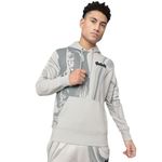 Free Authority Batman Printed Grey Hoodie for Men