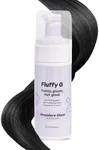 Fluffy G Hair Gloss by Hally Hair, (Black) - 3.4 fl oz - Hair Glaze for Color-Treated, Fine, Dry & Frizzy Hair - High Shine Shiny Hair Products for Vibrant, Fluffy & Fuller-Looking Hair