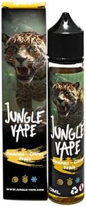 E-liquide Jungle Vape "Léopard" 50ML - Saveur Ananas Citron Frais pour Cigarettes Électroniques - Prêt à booster - Made in France - Sans Nicotine ni tabac