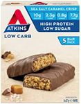 Atkins Sea Salt Caramel Crisp Bars,