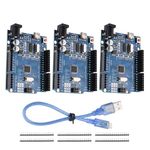 Diymore 3 pieces R3 Microcontroller Board R3 CH340 16MHz 5V Development Board Modules compatible with Development Environment…