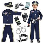 BEIKEETOO Career Day Police Costume