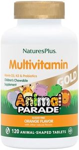 Nature's Plus - Source of Life Animal Parade Gold Children's Chewable Multi-Vitamin & Mineral Natural Orange Flavor - 120 Chewable Tablets