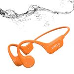 IFECCO Bone Conduction Headphones Swimming - IPX8 Waterproof Swimming Headphones Bluetooth 5.3,Wireless Open Ear Underwater Headphones with 32G Mp3 Built-in Mic for Sport Running Cycling