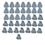 AWEJOY Baby Safety Electric Socket Plug Cover Guards Switchboard Dummy Socket Plug Cover Guards for Kids Protection (Pack of 36 (5Ax30, 15Ax6), Grey)