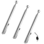 KENNYDA 3 Pcs Magnetic Pick-up Tool, 3lb Telescopic Magnetic Stick 25 Inch Pick-up Rod Telescoping Magnet Stick Gadget for Picking up Keys Nuts