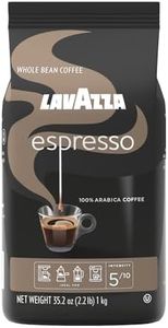 Lavazza Espresso Whole Bean Coffee Blend, Medium Roast, 2.2 Pound Bag (Packaging May Vary) Premium Quality, Non GMO, 100% Arabica, Rich bodied