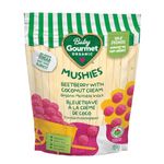 Baby Gourmet Organic Meltable Mushies Beetberry with Coconut Cream, 23g