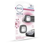 Febreze AUTO Air Freshener Vent Clip Cherry Blossom Scent, .07 oz. Car Vent Clip, Pack of 2