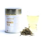 Tassyam Shanti White Tea Rare 50 grams | Premium Tin Jar