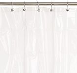 MAYTEX 8-Gauge EVA Shower Liner or Curtain, Vinyl, 70 x 71 in