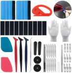 Keadic 47Pcs Car Vinyl Wrap Tool Ki