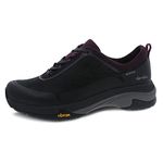 Dansko Women's Makayla Outdoor Sneaker - Lightweight, Waterproof Sneaker, Black, 11.5-12