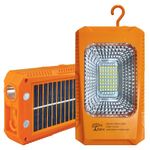 Epyz Solar Light Outdoor Rechargeable LED Torch Lights for Home Outdoor Indoor with AC/DC Torch Light with All in one Features Along [ Pack of 1, 56LED White Light ]