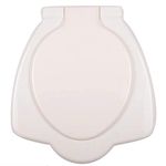 Chirag Enterprise PVC Anglo Indian Heavy Duty Toilet Commode Seat Cover- Ivory