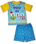 Numberblocks Alphablocks Short Pyjamas Easy as abc 3-4yrs