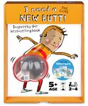 I Need a New Butt, The Game, Based on the Book with Butt Popper and Butt Cheek Tiles Fun Game for Family Game Night, For Kids Ages 5 and Up