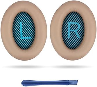 Proxima Direct Replacement Ear Pads Earpads for Bose QuietComfort QC 2 15 25 35 45 Ear Cushions for QC2 QC15 QC25 QC35 QC45 QC35 II SoundLink SoundTrue Around-Ear II AE2,Khaki
