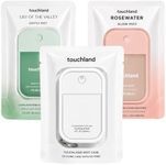 Touchland Glow & Gentle Hydrating Hand Sanitizer Spray & Case Travel Size