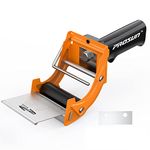 PROSUN Tape Packing Dispenser Gun, Fast Reload 75mm (3 Inch) Heavy Duty Parcel Tape Gun, Pistol Grip Carton Sealer, Orange