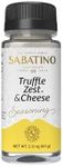 Sabatino Tartufi Truffle Zest Seasoning, Truffle & Cheese, The Original All Natural Gourmet Truffle Powder, Vegetarian Friendly, Black Truffle, Low Carb, 2.11 oz