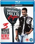 Beverly Hills Cop 1, 2 & 3 - 35th Anniversary Edition - Newly Remastered (3-Disc) (Uncut | Region Free Blu-ray | UK Import)