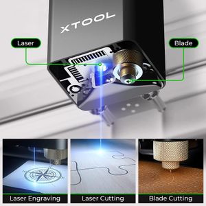 xTool M1 10W Laser Engraver and Cutter – Compact Desktop Machine