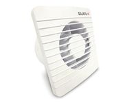 Sujata Exhaust Fan | 2 Yrs Warranty | 100mm, 230V, 2600 RPM, Fan for Bathroom 4 inch, Exhaust Fan for Kitchen 4 inch, 100% Copper Winding, For All Rooms (APB207 -White)