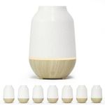 SALKING Ceramic Essential Oil Diffuser, 100ml Stone Diffuser, Ultrasonic Aromatherapy Diffusers for Essential Oils, Cool Mist Humidifier with Auto Shut-Off, for Office Home