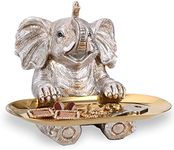 Silver Elephant Statue for Home Dec