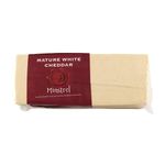 Minstrel Mature White Cheddar 5kg, Vegetarian Block Cheese 1x5kg