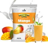 Fusion Select 2.2lb Tea Powder Mango Flavored-3-in-1 Drink Powder with Cream & Sugar - Instant Pre-Mixed Beverage for Hot or Cold Blends or Yummy Frappes (Mango)