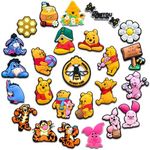 Tashrasia 25 40Pcs Cartoon Shoe Cha