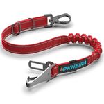 IOKHEIRA Dog Seat Belt for Car, Dog Car Harnesses Suitable for Safety Belt Buckle, ISOFIX and LATCH