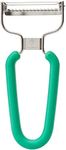 Savannah SAV-0503 Julienne Peeler with Super Sharp Japanese Steel Blade for Cutting Fruit and Vegetables 45 Millimetre Blade Green