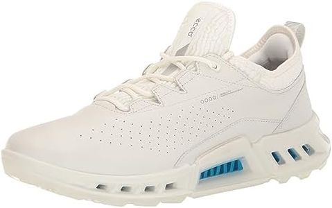 ECCO Men's Biom C4 Gore-TEX Waterproof Golf Shoe, White, 9-9.5