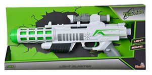 Simba 108046945 - Planet Fighter Light Blaster rifle, with light and sound, color change function, 44cm, from 3 years. plastic