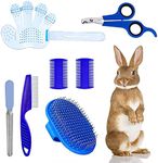 7 Pieces Rabbit Grooming Kit with R