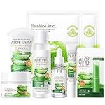 8Pcs Skin Care Products Set, Aloe V